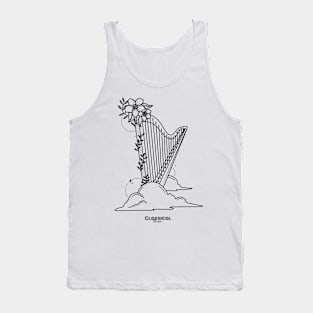 classical music - harp on a cloud Tank Top